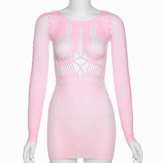 GimmeMore Mesh Bodycon Dress