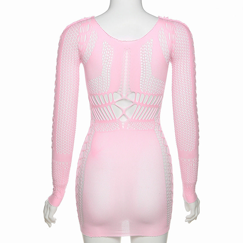 GimmeMore Mesh Bodycon Dress