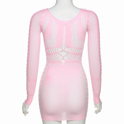 GimmeMore Mesh Bodycon Dress