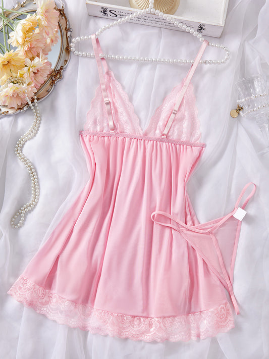 SexyyStraps Top & Thong Set