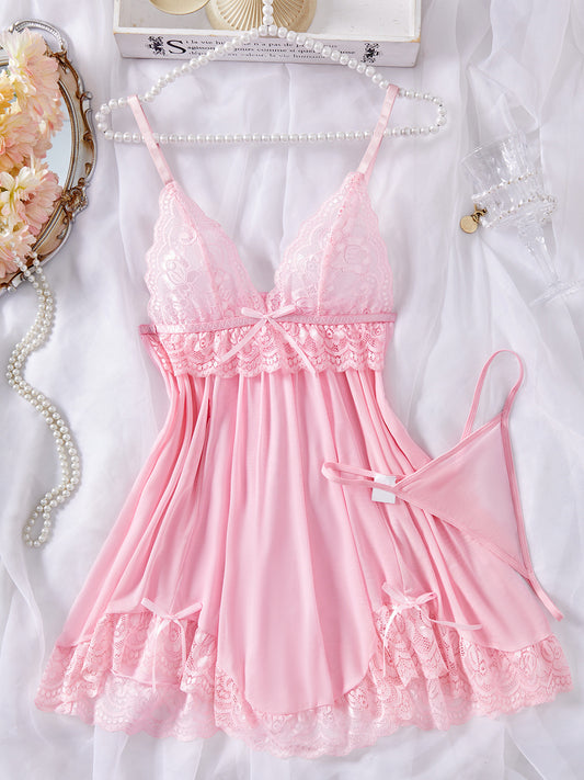 SexyyStraps Top & Thong Set