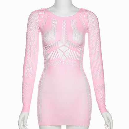 GimmeMore Mesh Bodycon Dress