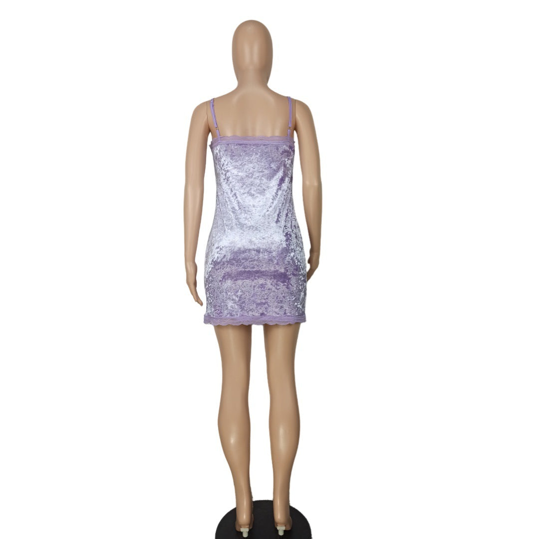 LacedUp Mini Dress