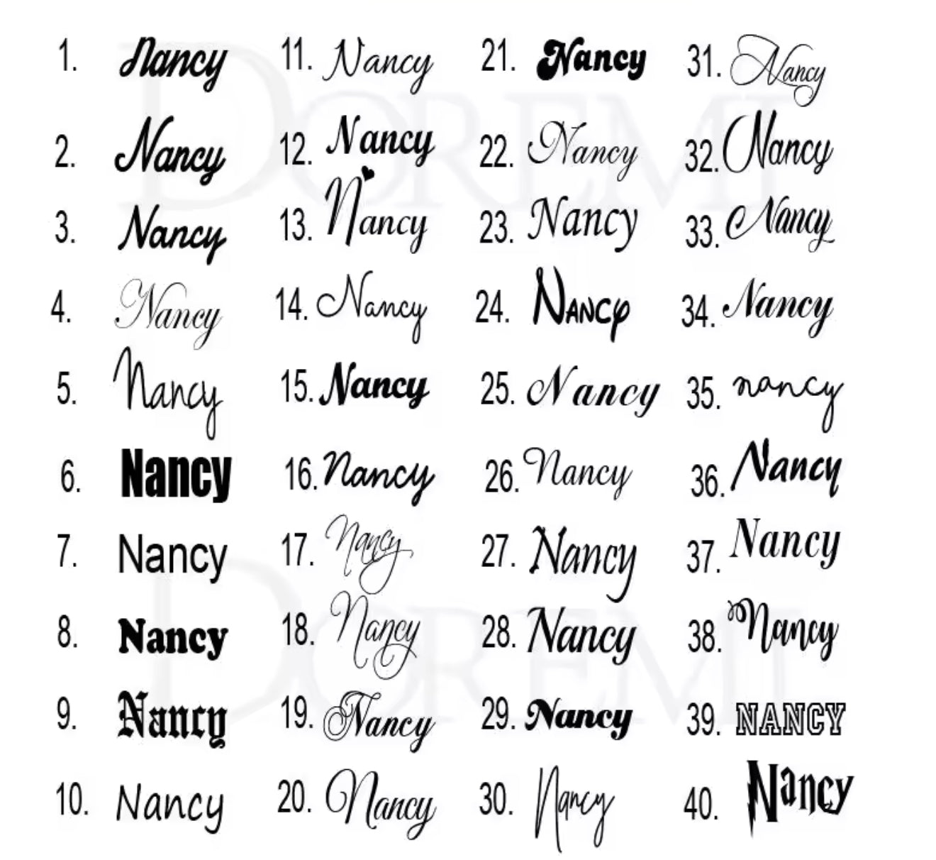 BoujieeBamboos Name Hoops