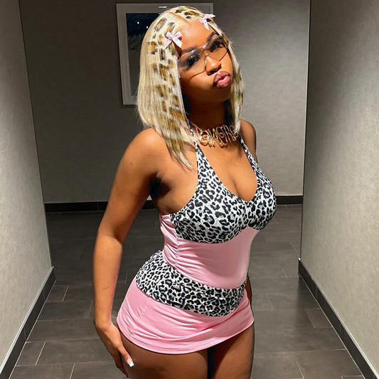 LoveMyLeopard Mini Dress