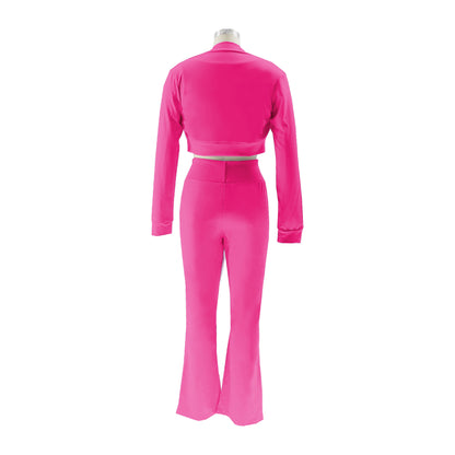 BoujieeBralette & Long Sleeve 3-piece Pants Set