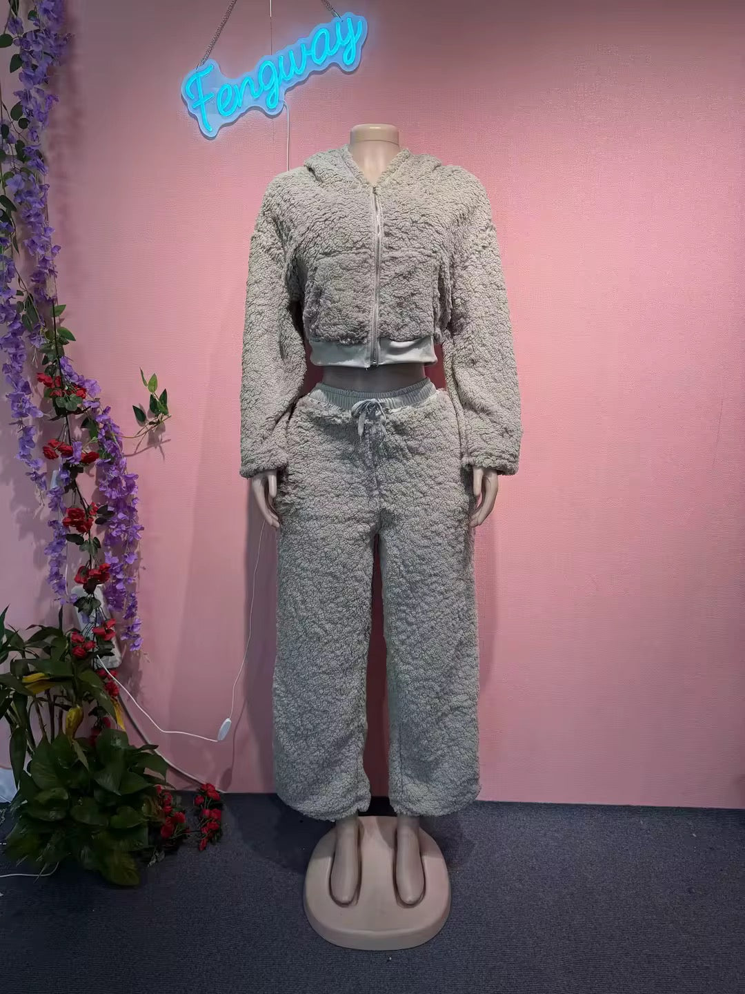 HellaFuzzy 2-Piece Sweatsuit