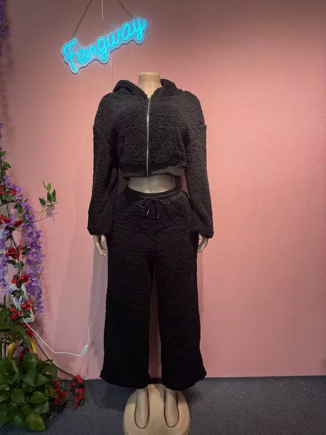 HellaFuzzy 2-Piece Sweatsuit